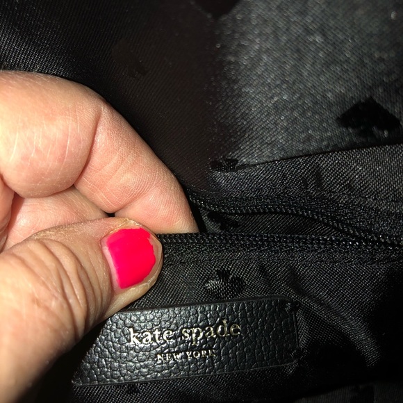 Kate Spade Black Nylon Backpack NWT